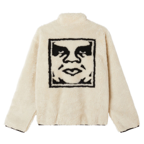 Obey Ανδρικό μπουφάν Icon Face Sherpa Jacket